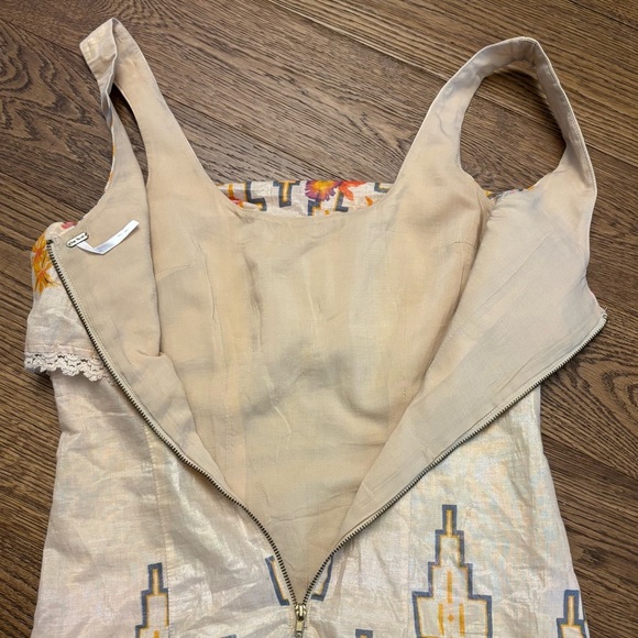 Free People The Big Bang Metallic Aztec Dress - Picture 9 of 11